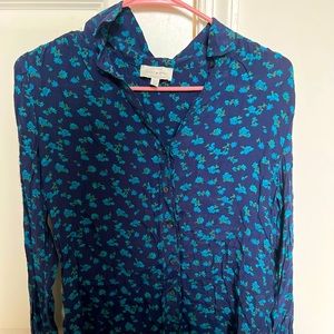 NEW Lucky Brand Printed Button down Shirt